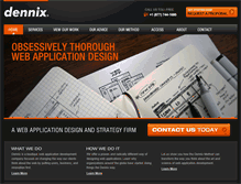 Tablet Screenshot of dennix.com